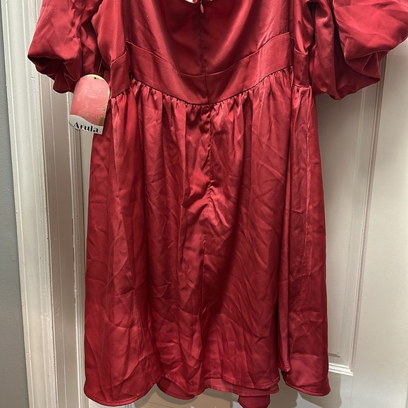 Red Short Formal Arula Dress | Red Dress | Formal Dress | Arula Dress - Picture 5 of 12